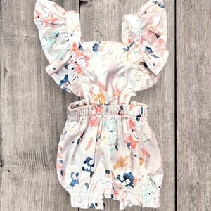 New Boutique baby girl Woodland outfit